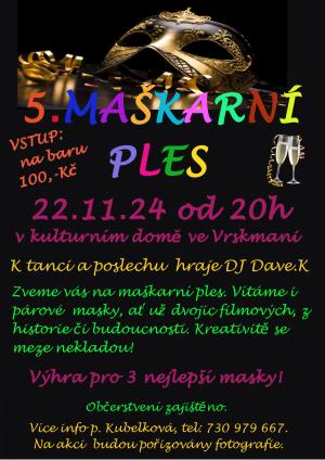 Maškarní ples 2024